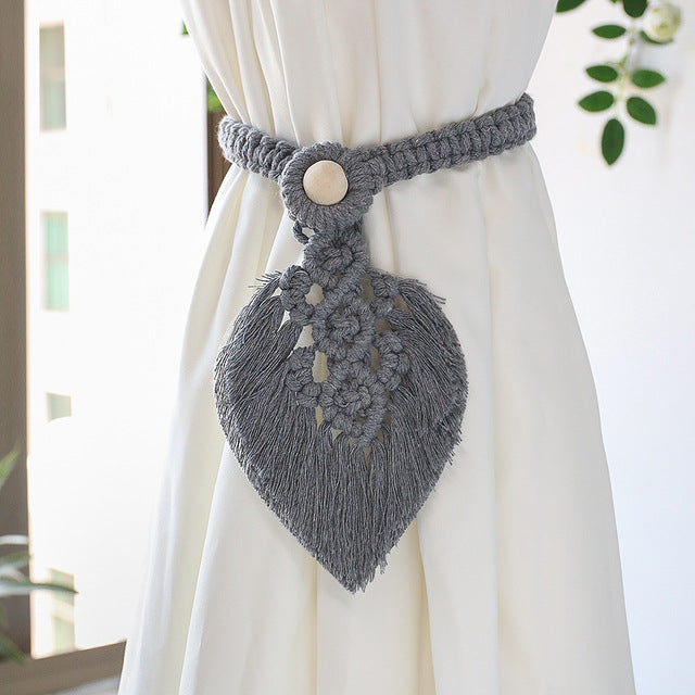 Macrame Curtain Tie