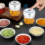 Mini Electric Food Chopper – One-Touch Garlic & Veggie Chopper