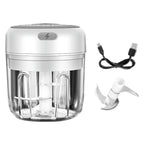 Mini Electric Food Chopper – One-Touch Garlic & Veggie Chopper