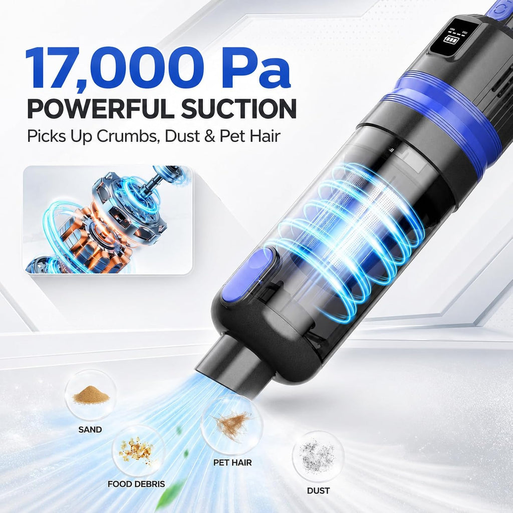 Portable 3-in-1 Cordless Vacuum