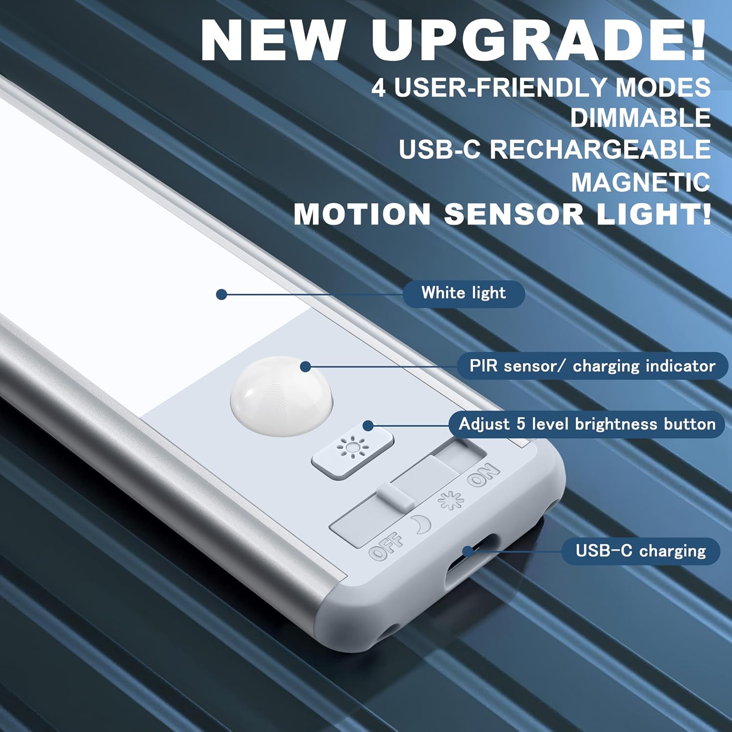 Rechargeable Motion Sensor LED Lights