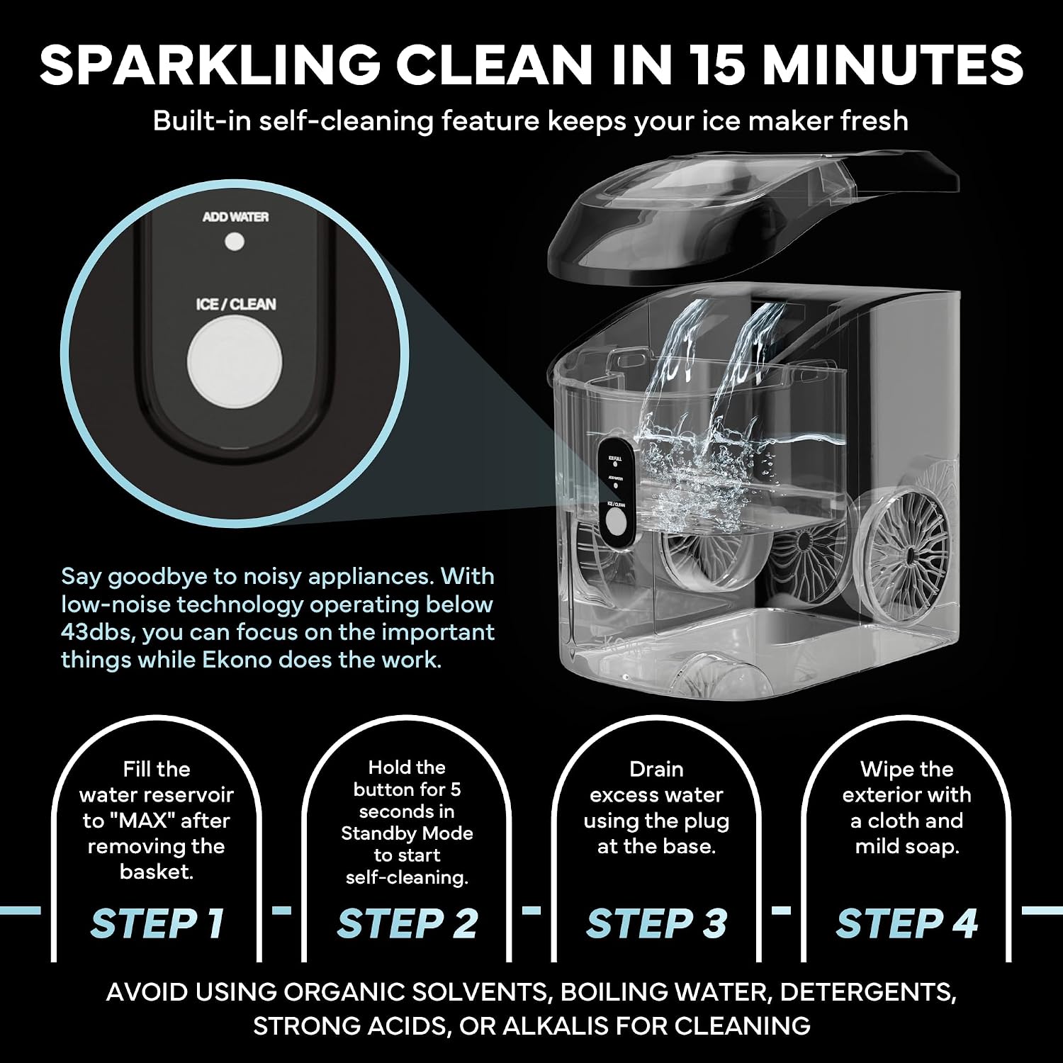 Countertop Nugget Ice Maker