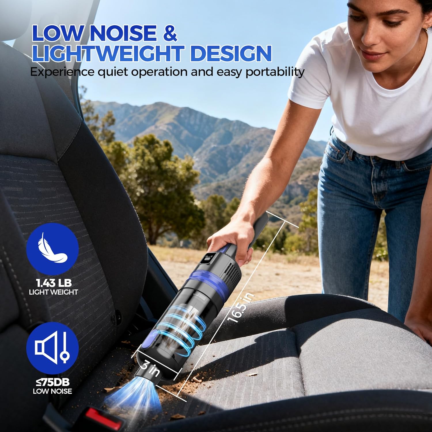 Portable 3-in-1 Cordless Vacuum