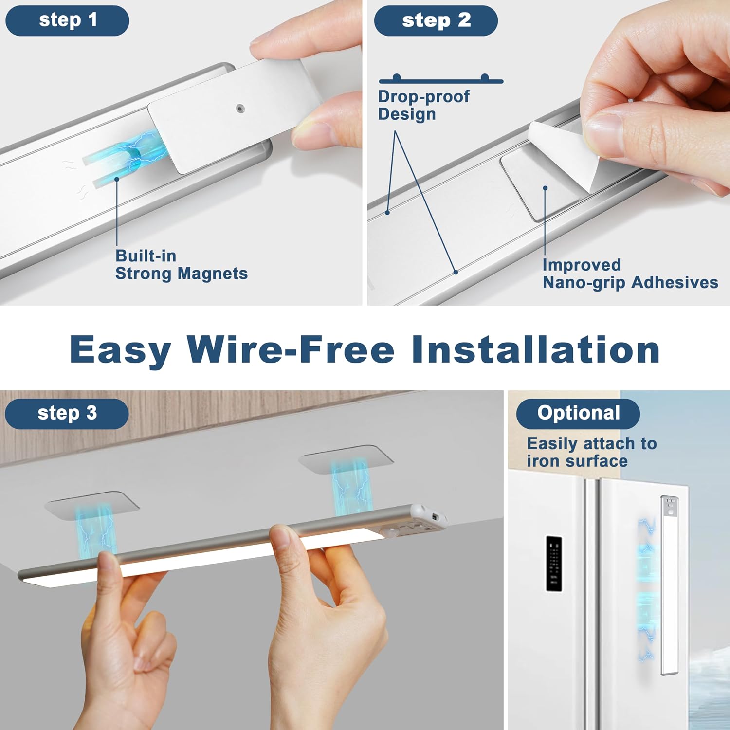 Rechargeable Motion Sensor LED Lights