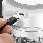 Mini Electric Food Chopper – One-Touch Garlic & Veggie Chopper