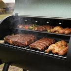 Electric Pellet Grill Smoker 8in1 PID Temperature Control