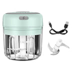 Mini Electric Food Chopper – One-Touch Garlic & Veggie Chopper